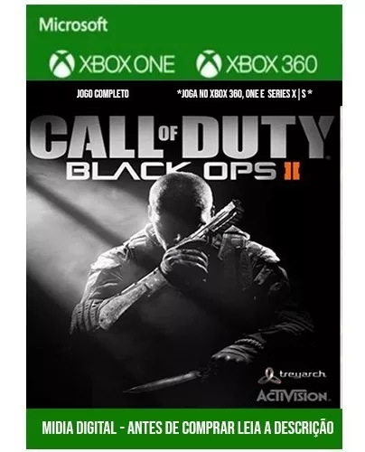 Call of Duty Black Ops ll Xbox 360 Jogo em Mídia Digital Original