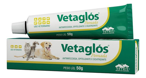 Pomada Anti-infecciosa Vetaglós 50g Vetnil