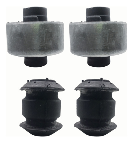 Kit 4 Bucha Bandeja Dianteira Honda New Civic 2007 Ate 2011