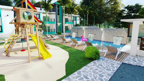 Imagen 5 de 17 de Disfruta Del Confort Y Seguridad Que Ofrece Este Proyecto De Apartamentos Amueblados Turísticos En Las Galeras (samana) A Solo 2 Minutos De La Playa