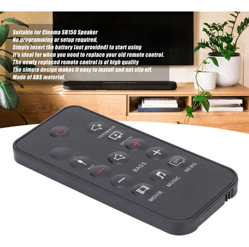 Sistema De Audio Resistente Al Desgaste Con Mando A Distanci