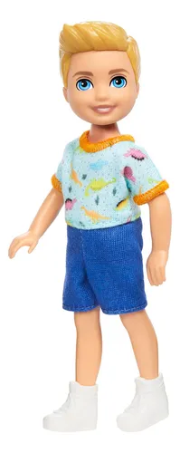 comprar Barbie Muñeco Chelsea Niño Con Playera Azul Y Shorts