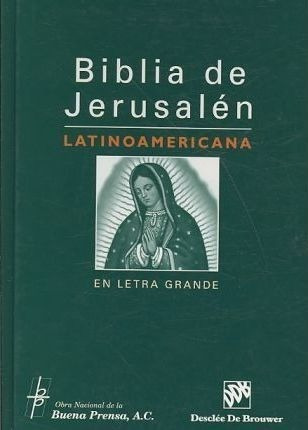 Biblia De Jerusalen Latinoamericana En Letra Grande-os - ...