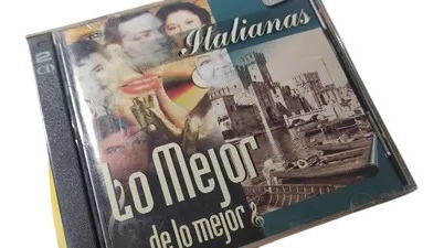 Música Italiana Cd Álbum Doble Original Lo Mejor