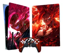 Comprar Skin\u002Fvinilo Compatible Con Playstation 5 Fat - Dragon Ball Z