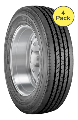 Paq 4 Llantas Roadmaster Rm272 255/70r22.5 140/137k 16pr