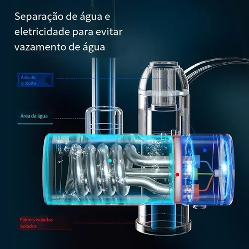 Zx Torneira De Aquecimento Elétrico Instantâneo Frio E