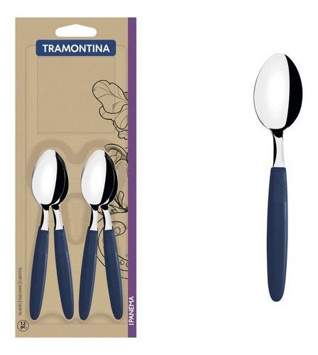 Juego Set X 12 Cucharas De Té Tramontina Ipanema