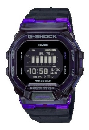 Reloj Casio G-shock Gbd-200sm-1a6 G-squad Bluetooth Gris