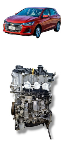 Motor Parcial Chevrolet Onix 1.0 Turbo 2022 A Base De Troca (Usado)