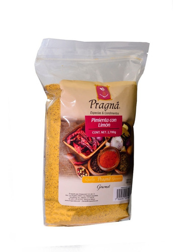 Pimienta Con Limon Pragna 2700gr Inst