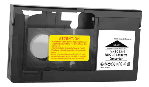 Adaptador De Casete Adaptador Convertidor De Casete Vhs