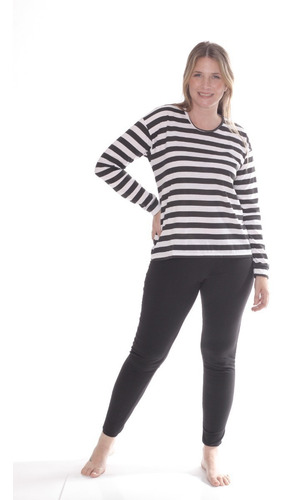 Imagen 5 de 7 de Pijama De Mujer Invierno 625