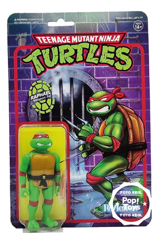 Super 7 - Reaction - Tmn Turtles - Raphael Sai