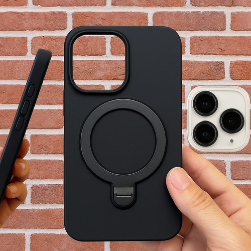 Capa Capinha Case Ryl Para Iphone 15 Pro Preto