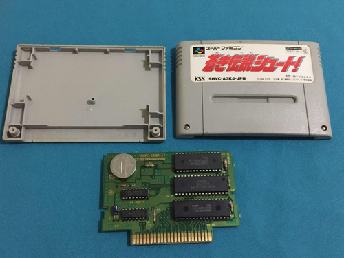 Aoki Densetsu Shoot Original Super Nintendo Famicom