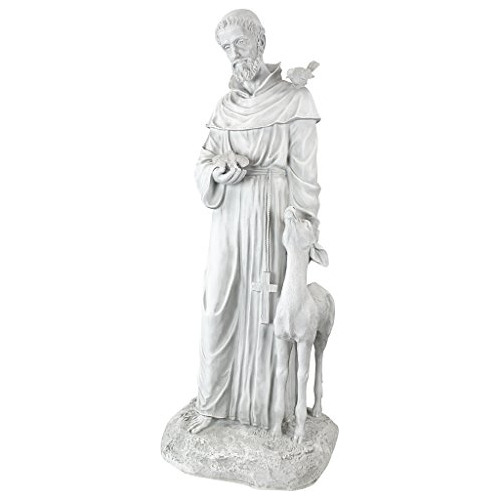 Ky1336 Francis Of Assisi, Patron Saint Of Animals Relig...