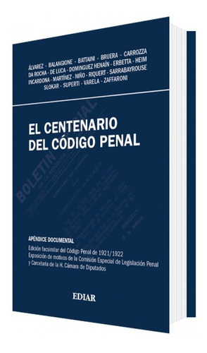 El Centenario Del Código Penal - Nadia Espina