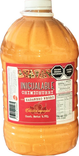 Imagen 9 de 9 de Inigualable Pack 4 Salsas Para Alitas 3.78 L Sabores