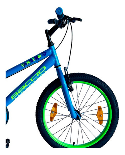 Bicicleta Para Niño Baccio Bambino Rodado 20 Blue