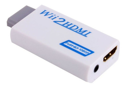 Imagem 1 de 4 de Wii2hdmi - Adaptador Conversor Hdmi Para Wii Full Hd Tv Lcd