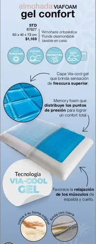 Almohada vianney gel sales