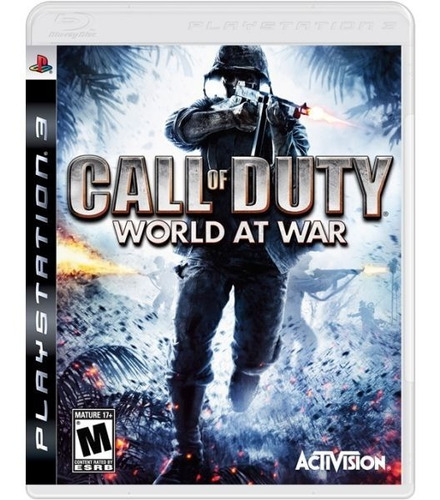 Call of Duty: World at War  Call Of Duty: World At War - Mídia Física Ps3 normal