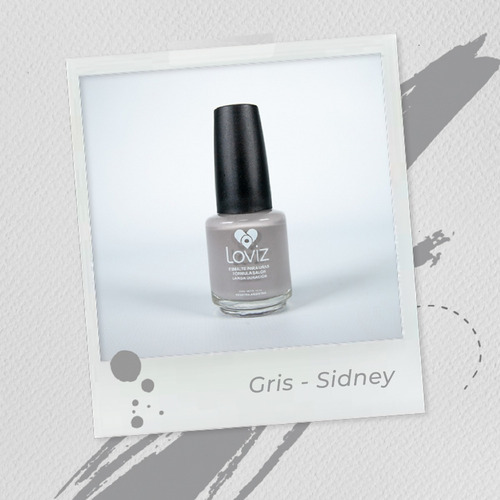 Gris - Sidney | Esmalte De Larga Duración De 15ml