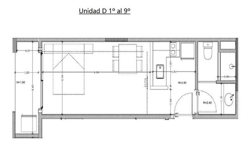 Departamento En Venta Colegiales 2 Ambientes