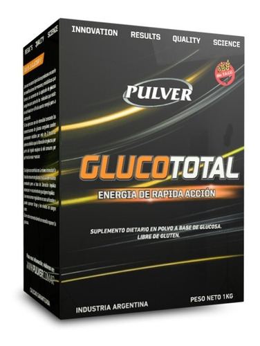 Glucototal Pulver X 1kg. Energía. Sin Tacc