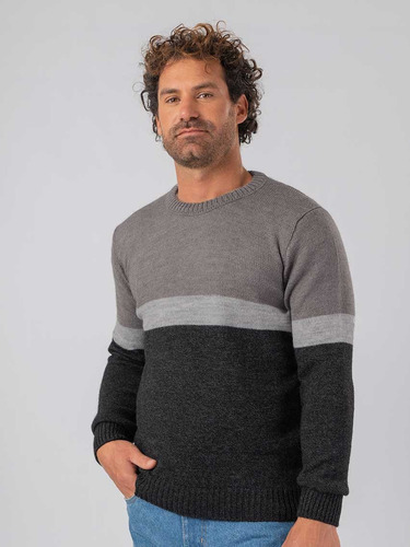 Sweater Hombre Rayado Invierno Mauro Sergio Art. 245
