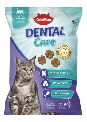 Golomiau Golosinas Gato Dental Care 60gr