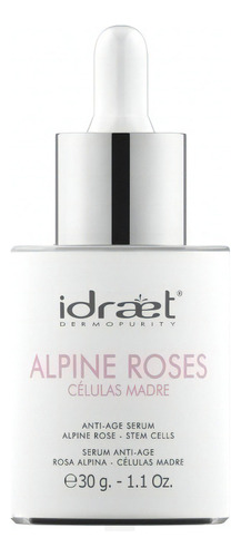 Idraet Alpine Roses Serum Celulas Madre De Rosas X 30ml Tipo De Piel Todo Tipo De Piel