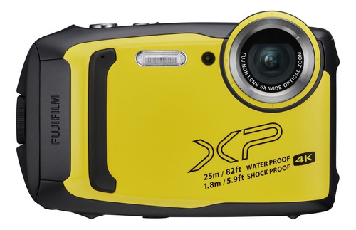  Fujifilm FinePix XP140 compacta color  amarillo