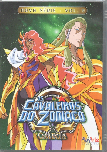 Os Cavaleiros Do Zodíaco Dvd Ômega Vol. 9 Novo Original