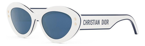 Dior Pacific B1u 95b0 Butterfly Sunglasses White