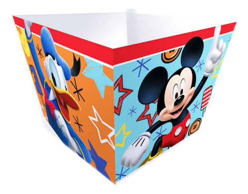 Bowl Botanero Botanas Mickey Mouse Artículo Fiesta - Mic0h1