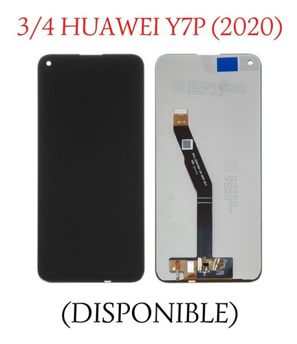 3/4 Pantalla /display Huawei Y7p 2020.