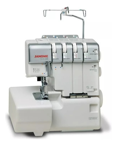 Overlock Janome 1210 Dx Semi Industrial + Hilos De Regalo***