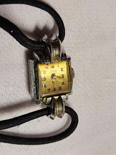 Relógio Antigo Lanco,corda Feminino, 15 Rubis Uso Ou Coleção