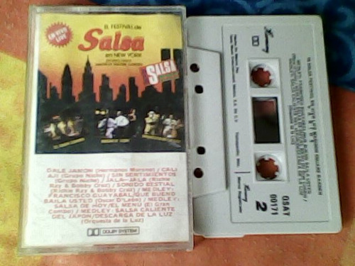 Audio Cassette Festival De Salsa En Ny, En Vivo