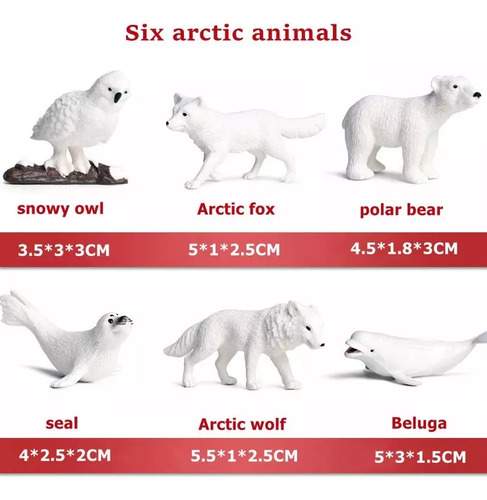 Kit De 32 Animales Acuáticos De Juguete Con Forma De Ballena