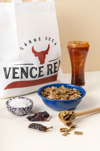 Carne Seca Snack Con Chile 250gr Botana De Carne Vence Real