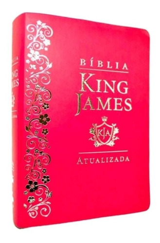 Bíblia De Estudo Feminina King James Atualizada Pink