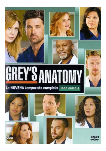 Grey's Anatomy Temporada 9 Completa Dvd ( Nuevo )