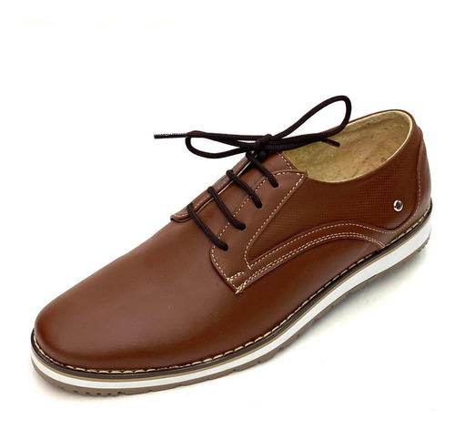 Zapatos Casuales De Piel Hombre Lisos Monetti Mon9210