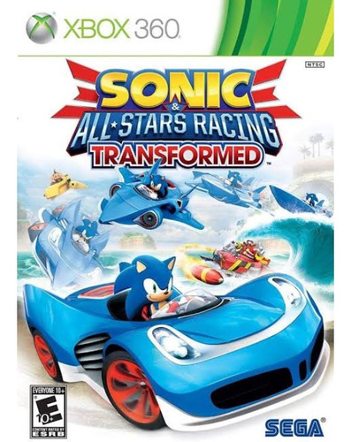 Jogo Xbox 360 One Sonic All Stars Racing Transformed Físico