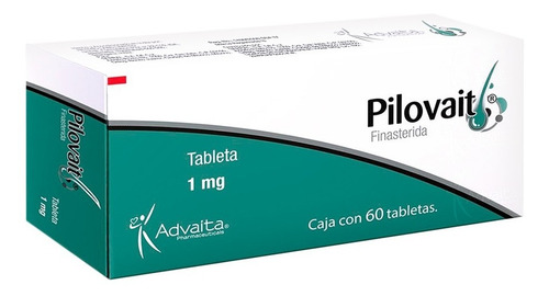 Pilovait Con 60 Tabletas Finasterida 1mg