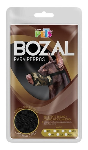 Bozal Con Forro De Malla Chico Fancy Pets