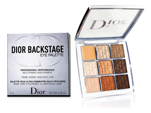 Sombra Dior Backstage Glow Face Palette Perolados Iluminador Sombra 001 - Warm Neutrals